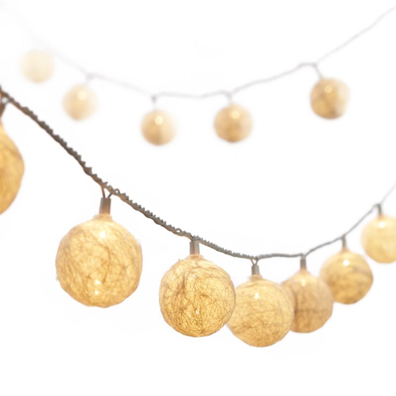 Outdoor Lighting: String Lights and Lanterns Crate and Barrel
